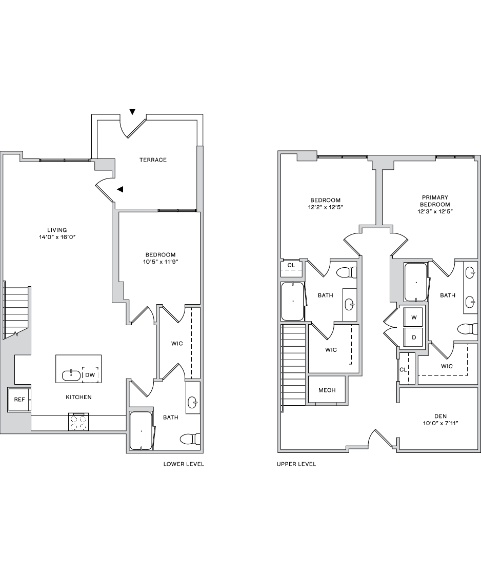 Townhome – ID:1147889 Floorplan Image